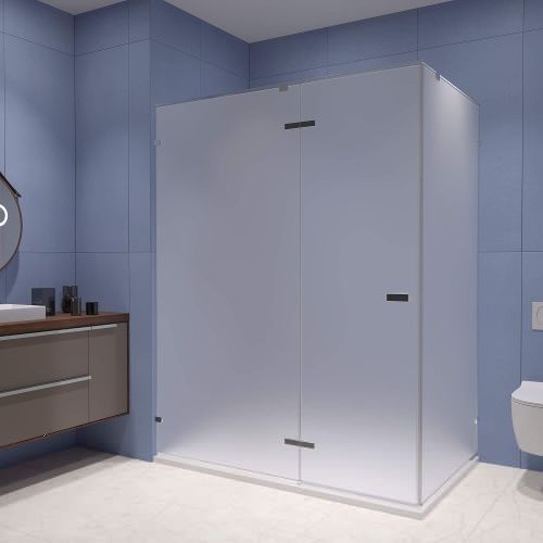 Душевой уголок RGW Stilvoll 353204009-21 100х90 стекло матовое профиль хром без поддона