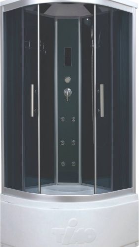 Душевая кабина Timo Standart T-1190 90х90 четверть круга с крышей ориентация универсальная