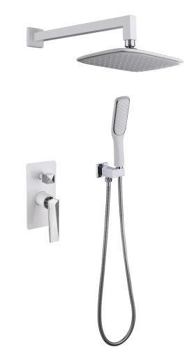 Душевая система Boheme Venturo 374-W встраиваемая в стену цвет белый