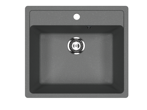 Кухонная мойка Ulgran Classic U-104-343 55х50 цвет серый