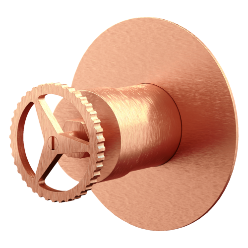 Смеситель для душа Remer Chrono CH30LRP встраиваемый в стену медь