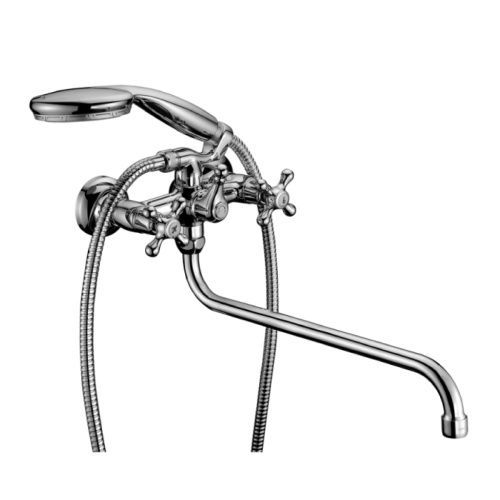Смеситель для ванны LeMark Standard LM2151C настенный хром