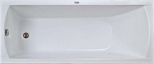 Ванна акриловая 1MarKa MODERN 01мод1670 160х70 пристенная прямоугольная без ножек и каркаса