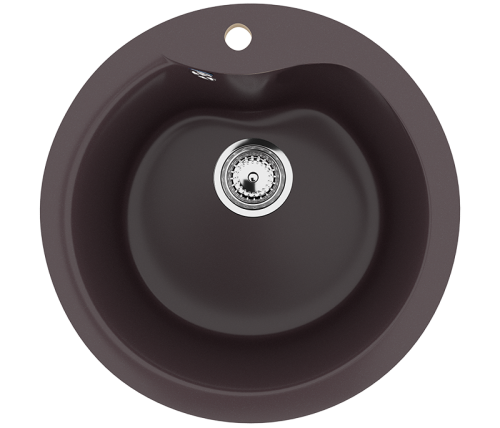 Кухонная мойка Ulgran Classic U-102-345 50х50 цвет коричневый