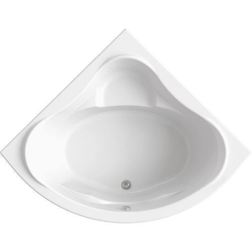 Ванна акриловая Bas Мега В 00024 160х160 угловая четверть круга с каркасом