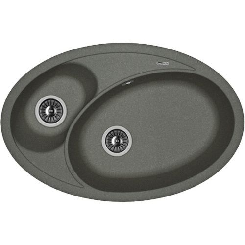 Кухонная мойка Florentina Селена 20.265.E0780.102 80х50 цвет серый поверхность матовая