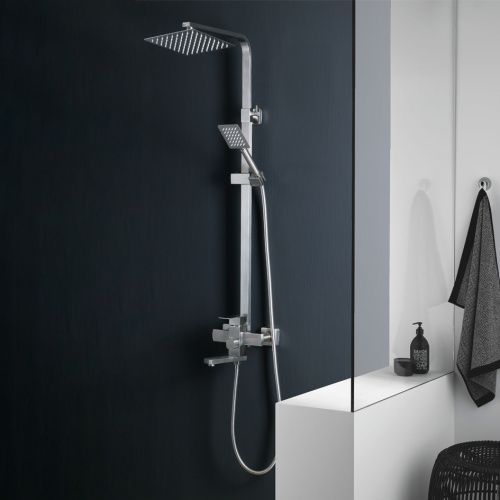 Душевая стойка Melana Cubo 610207 настенная