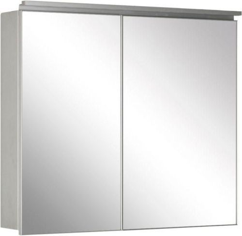 Зеркало-шкаф De Aqua Алюминиум 00261752 80х80 подвесной