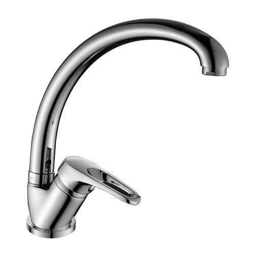 Смеситель для кухни Rossinka B B35-25 на столешницу хром