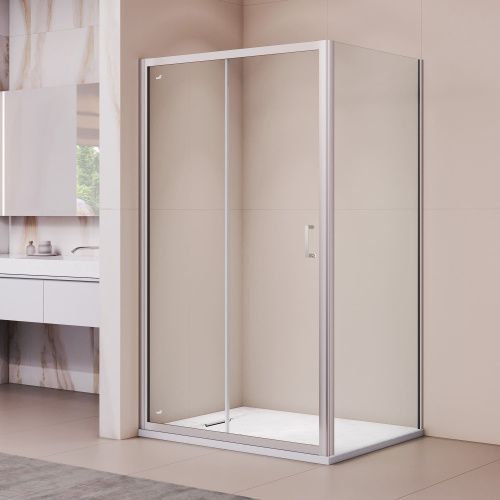 Душевой уголок RGW Passage 410874180-11 180х100 стекло прозрачное профиль хром без поддона