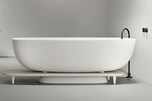 Ванна из искусственного камня Kolpa-San MILO 591520 175х75 отдельностоящая овальная с ножками