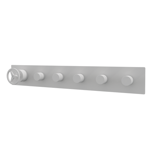 Смеситель для душа Remer Chrono CH98D5BO встраиваемый в стену белый