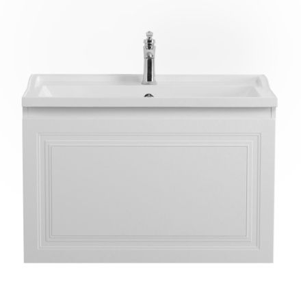 Тумба под раковину Cezares GIUBILEO GIUBILEO-N-80-1C-SO-BL 80х40 подвесная цвет белый