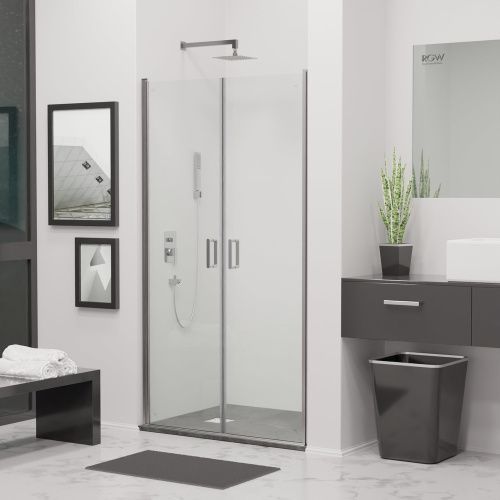 Душевая дверь RGW Leipzig 06120600-11 100х195 стекло прозрачное профиль хром
