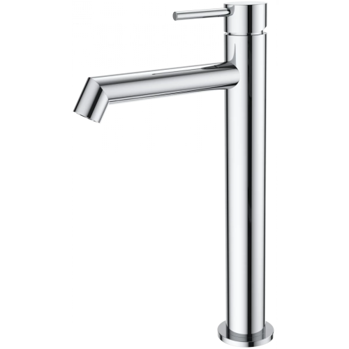 Смеситель для раковины Wonzon & Woghand WW-H1064-CR на столешницу хром