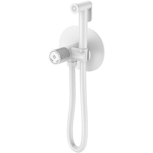 Гигиенический душ со смесителем Boheme Tech 157-MW белый