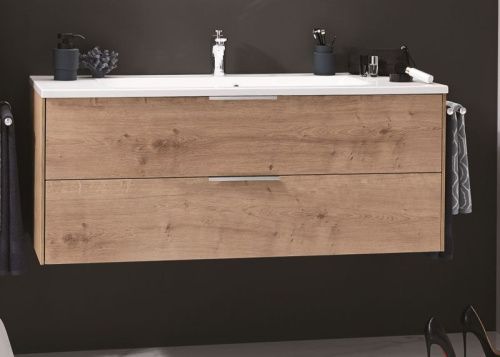 Тумба с раковиной Puris D.Light SETDL121(785/185) 120х50 подвесная цвет бежевый