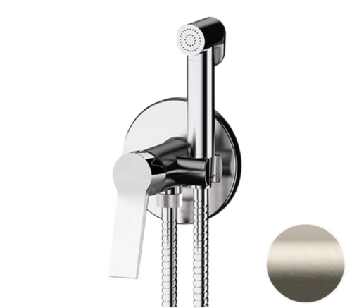 Гигиенический душ со смесителем Remer SL65WXV нержавеющая сталь