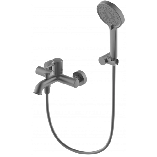 Смеситель для ванны Wonzon & Woghand Tor WW-88037073-BGM настенный серый