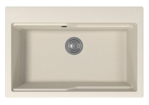 Кухонная мойка Florentina Ромия 770 20.495.E0770.202 75х50 цвет бежевый поверхность матовая