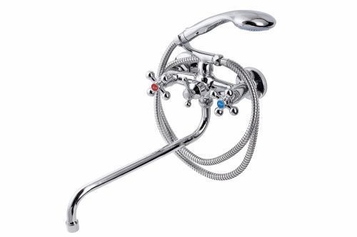 Смеситель для ванны и душа FAUZT FZs-317-32 настенный хром