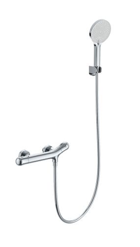 Смеситель для душа Wonzon & Woghand WW-B2057-A-CR настенный хром с термостатом