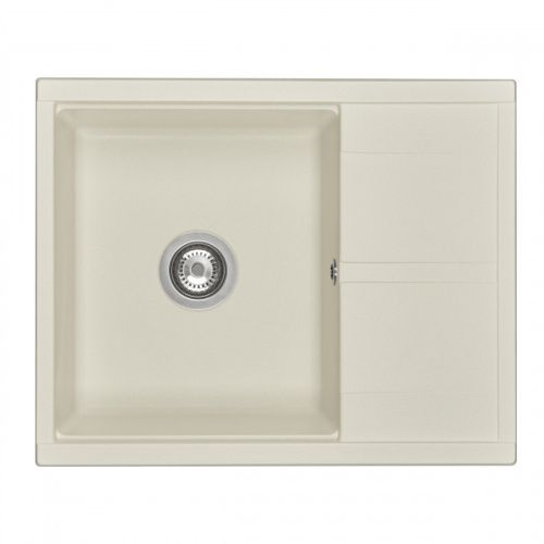 Кухонная мойка Aquaton Делия 65 1A718632DE240 65х50 цвет белый