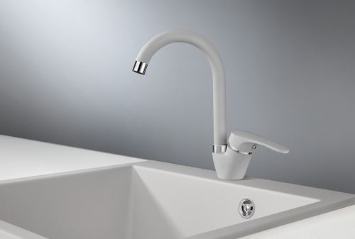 Смеситель для кухни Granula 1024, СЛАНЕЦ на мойку черный