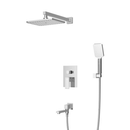 Душевая система Cezares SLIDER SLIDER-VDSET-01 встраиваемая в стену цвет хром