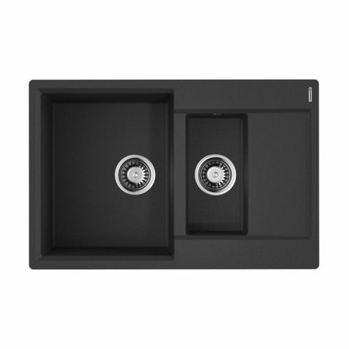 Кухонная мойка Omoikiri Daisen 4993535 80х50 цвет черный