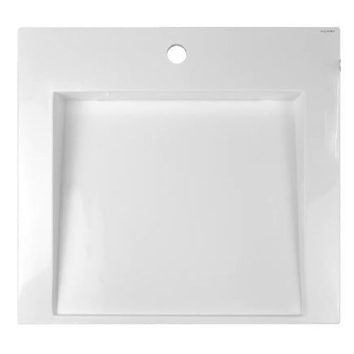 Раковина из искусственного камня Azario DOMINO CS00082282 60х60 подвесная цвет белый