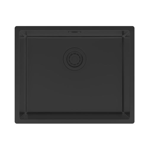 Кухонная мойка Paulmark LASSAN 54 UNI LA54-MBN 40х50 цвет черный поверхность матовая