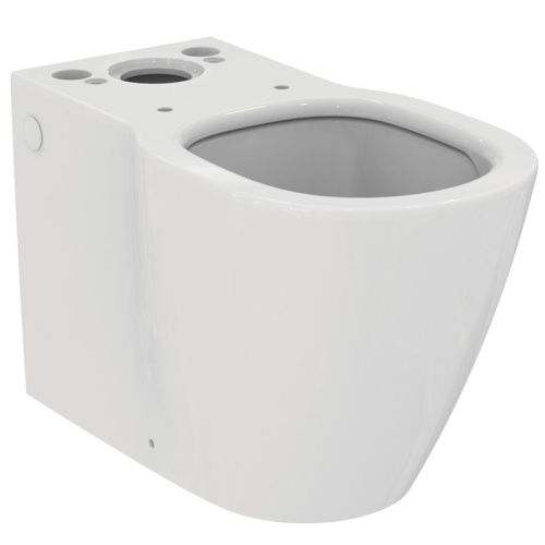 Чаша унитаза напольная Ideal Standard CONNECT E039701 цвет белый без бачка без сиденья безободковая душевой смыв