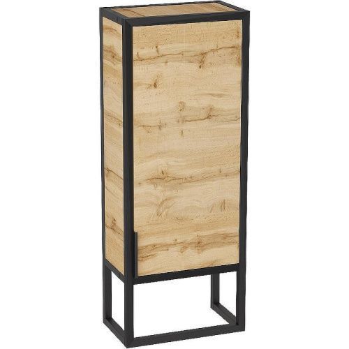 Шкаф 1MarKa Grunge loft Ц0000007988 40х90 напольный цвет коричневый