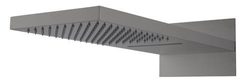 Верхний душ Boheme Fusion 419-2-GM 25х55 серый