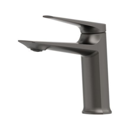 Смеситель Cezares LINER LINER-LS-GM-W0 на раковину вороненая сталь