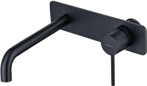 Смеситель для раковины Allen Brau Glority 5.51004-31 встраиваемый в стену черный