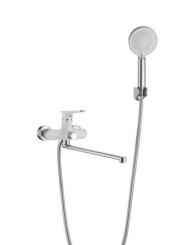 Смеситель для ванны и душа Savol S-600609AW настенный хром