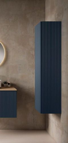 Шкаф-пенал Visobath Bari 87274/Navy 40х120 подвесной цвет синий