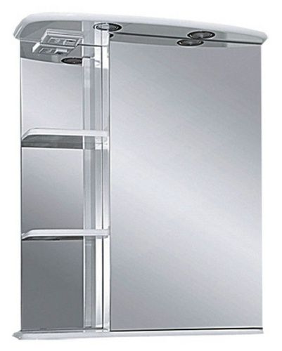 Зеркало-шкаф Misty Магнолия Э-Маг04060-01СвП 60х70 подвесной цвет белый