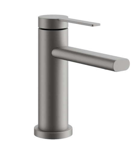 Смеситель BELZ B10813-3 на раковину оружейная сталь