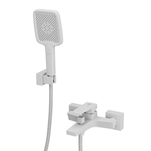 Смеситель для ванны Rush Thira TR3635-44White настенный белый