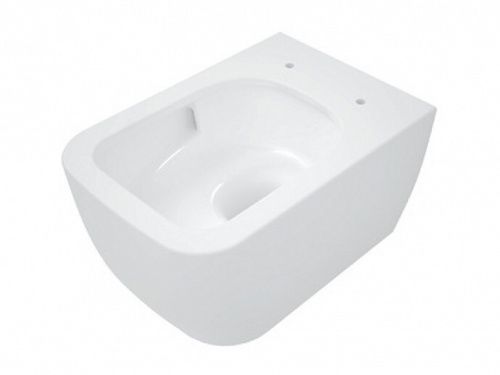 Чаша унитаза подвесная Scarabeo Teorema 2.0 5126/TW цвет белый без сиденья безободковая смыв торнадо