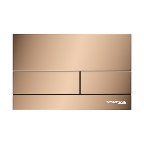 Клавиша смыва механическая Wasserkraft RG04 цвет розовое золото