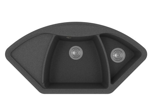 Кухонная мойка Florentina Гави 17.080.E1005.102 100х50 цвет серый поверхность матовая