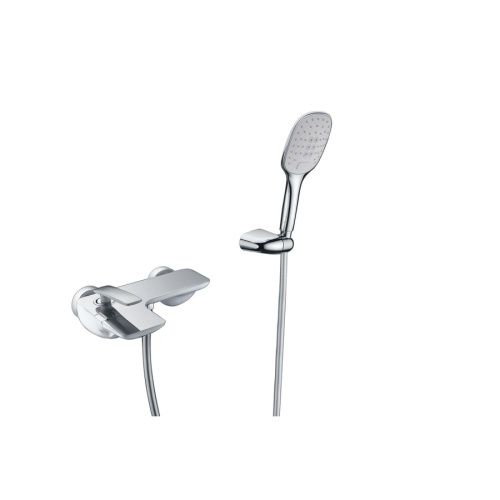 Смеситель для ванны и душа Timo Helmi 4014/00-16Y настенный белый/хром