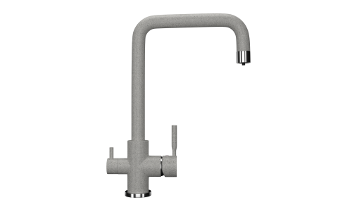 Смеситель для кухни Ulgran Classic U-019-310 на мойку серый