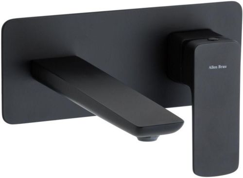 Смеситель для раковины Allen Brau Infinity 5.21003-31 встраиваемый в стену черный