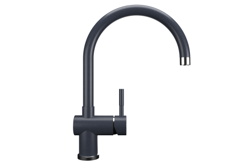 Смеситель для кухни Ulgran Classic U-021-343 на мойку серый