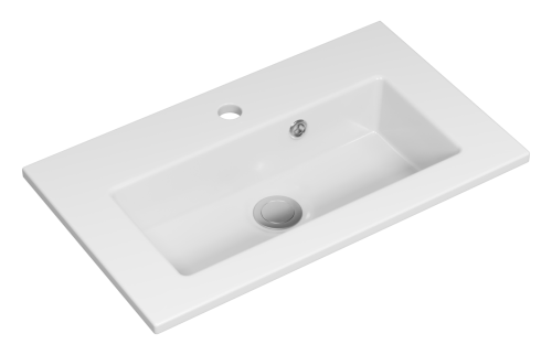 Раковина мебельная керамическая Brevita Avila 60 B-AVI060-01 60х40 накладная цвет белый